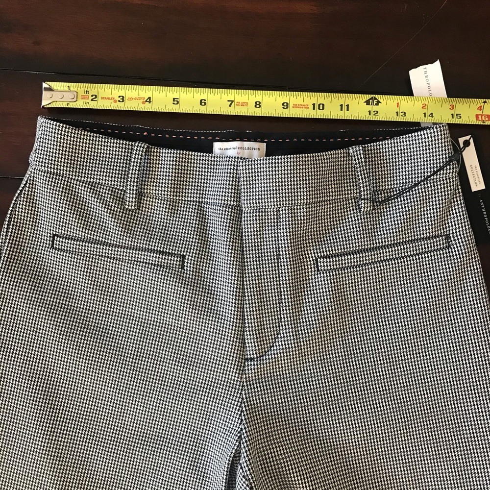 NWT Anthropologie Essential Slim Kick Flare Pants - Picture 4 of 9